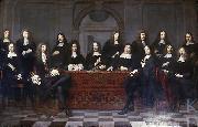 Jan Vermeer van Utrecht Regenten van het Ambachtskinderhuis te Utrecht. oil painting